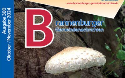 Brannenburger Gemeindenachrichten Oktober/November 2024